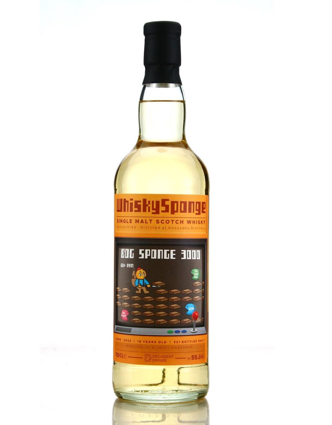 Knockdhu 2006 Whisky Sponge Edition No.63 — DRAMFACE